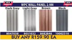 Laduma Hardware catalogue Wpc wall panel offer