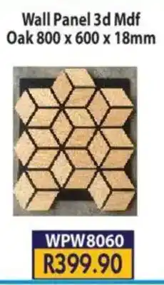 Laduma Hardware catalogue Wall Panel 3d Mdf Oak offer