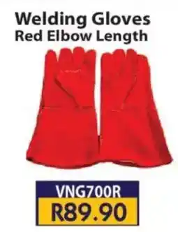 Laduma Hardware catalogue Venus Welding Gloves Red Elbow Length offer