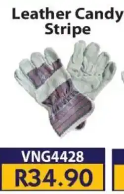 Laduma Hardware catalogue Venus Leather Candy Stripe Gloves offer