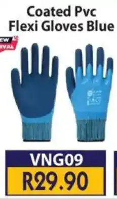 Laduma Hardware catalogue Venus Coated Pvc Flexi Gloves Blue offer