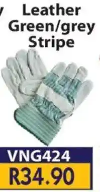 Laduma Hardware catalogue Venus Leather Green/ Grey Stripe offer