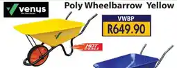 Laduma Hardware catalogue Venus Poly Wheelbarrow Yellow offer