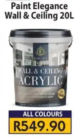 Laduma Hardware catalogue Paint Elegance Wall & Ceiling offer