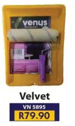 Laduma Hardware catalogue Venus Velvet Roller Tray Set offer