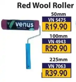 Laduma Hardware catalogue Venus Red Wool Roller offer