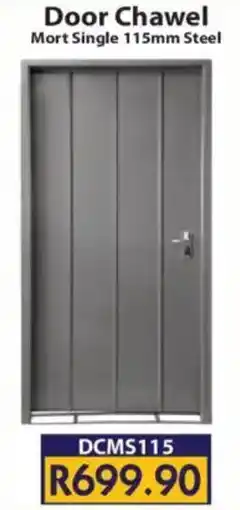 Laduma Hardware catalogue Door Chawel Mort Single Steel offer