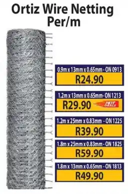 Laduma Hardware catalogue Ortiz Wire Netting offer