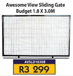 Laduma Hardware catalogue Awesome View Sliding Gate Budget offer