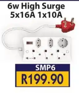 Laduma Hardware catalogue Lars 6w High Surge Multiplug offer