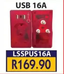 Laduma Hardware catalogue Lars USB 16A offer