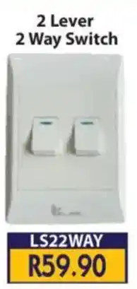 Laduma Hardware catalogue Lars 2 Lever 2 Way Switch offer