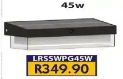 Laduma Hardware catalogue Lars 45w sensor solar wall lamp offer