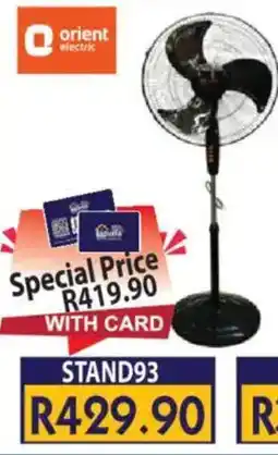 Laduma Hardware catalogue Orient 18" Pedestal Fan offer