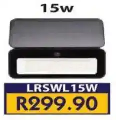 Laduma Hardware catalogue Lars 15w sensor solar wall lamp offer
