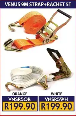 Laduma Hardware catalogue Venus strap + rachet offer