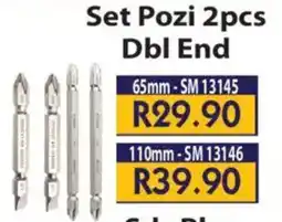 Laduma Hardware catalogue Pumpkin drill bit Set Pozi Dbl End offer