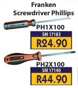 Laduma Hardware catalogue Franken Screwdriver Phillips offer