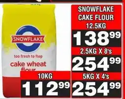 Advance Cash n Carry SNOWFLAKE Cake Flour 12.5kg offer