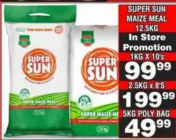 Advance Cash n Carry SUPER SUN Maize Meal offer