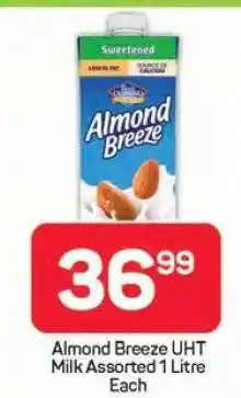 Pick n Pay Almond Breeze UHT Milk Assorted 1 Litre Each offer