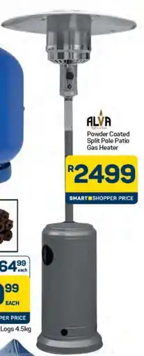 Pick n Pay Hypermarket Powder Coated Split Pole Patio Gas Heater offer