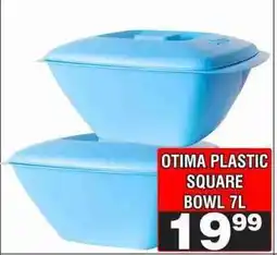 Advance Cash n Carry OTIMA PLASTIC SQUARE BOWL 7L offer