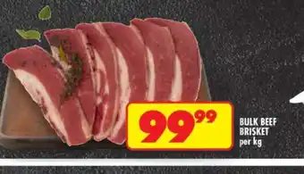 Shoprite BULK BEEF BRISKET offer