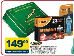 Pick n Pay Hypermarket BIC Springbok Limited Edition Tin offer