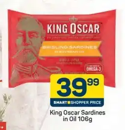 Pick n Pay King Oscar Sardines in Oil 106g offer