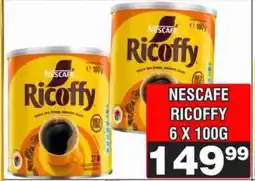 Advance Cash n Carry NESCAFE RICOFFY 6 X 100G offer