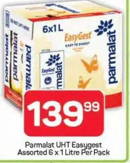 Pick n Pay Parmalat UHT Easygest Assorted 6 x 1 Litre Per Pack offer