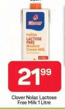 Pick n Pay Clover Nolac Lactose Free Milk 1 Litre offer