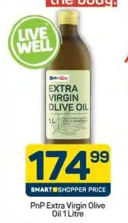 Pick n Pay PnP Extra Virgin Olive Oil 1 Litre offer