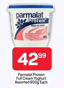 Pick n Pay Parmalat Protein Full Cream Yoghurt Assorted 800g Each offer