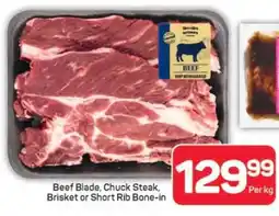 Pick n Pay Hypermarket Beef Blade, Chuck Steak, Brisket or Short Rib Bone-in offer