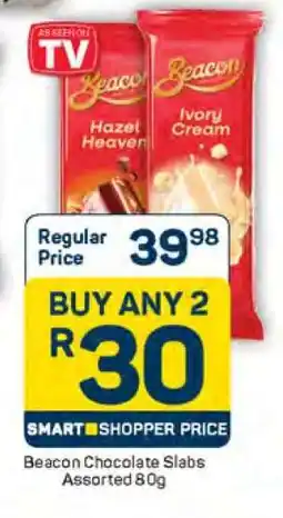 Pick n Pay Beacon Chocolate Slabs Assorted 80g offer