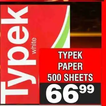 Advance Cash n Carry Typek Paper offer