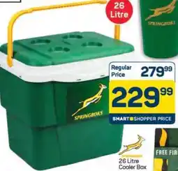 Pick n Pay Hypermarket Springboks 26 Litre Cooler Box offer