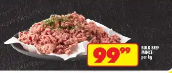 Shoprite BULK BEEF MINCE offer