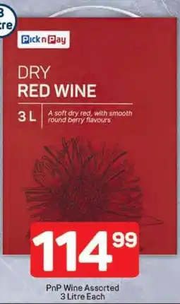 Pick n Pay Hypermarket PnP Wine Assorted offer