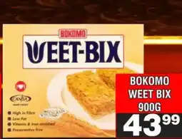 Advance Cash n Carry Bokomo Weet Bix-900g offer
