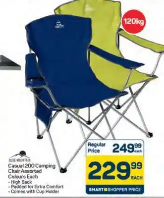 Pick n Pay Hypermarket Blue Mountain Casual 200 Camping Chair offer
