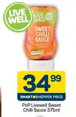 Pick n Pay PnP Livewell Sweet Chilli Sauce 375ml offer
