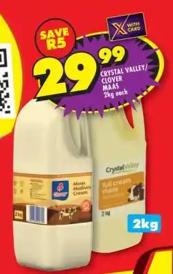 Shoprite CRYSTAL VALLEY/CLOVER MAAS offer