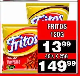 Advance Cash n Carry FRITOS 120G offer