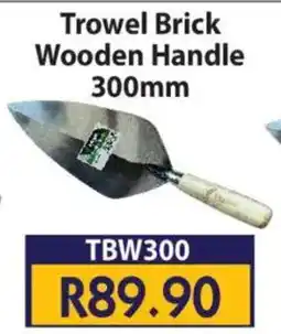 Laduma Hardware catalogue Venus Trowel Brick Wooden Handle offer