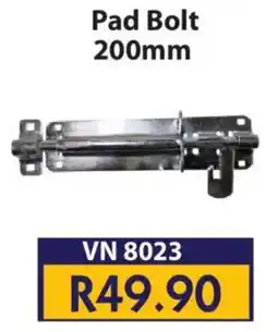 Laduma Hardware catalogue Venus Pad Bolt offer