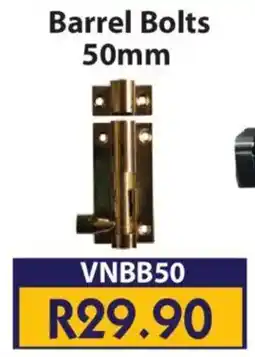 Laduma Hardware catalogue Venus Barrel Bolts offer