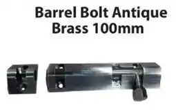 Laduma Hardware catalogue Venus Barrel Bolt Antique Brass offer
